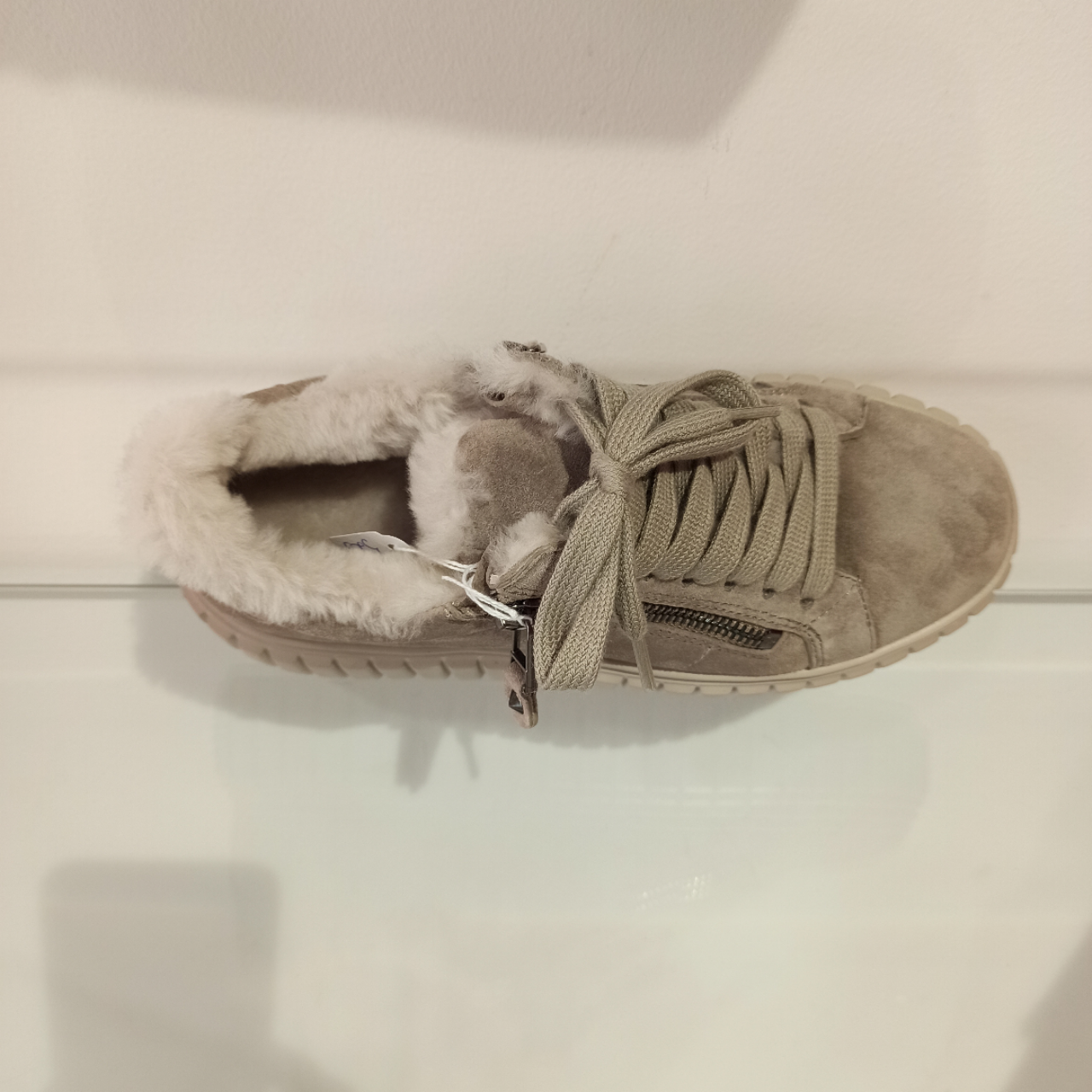 kennel und schmenger sneakers avec fourrure d'agneau douillette