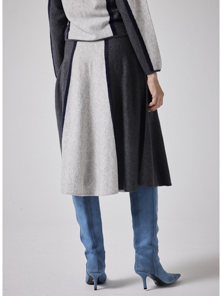 notshy jupe laine et cachemire Klint