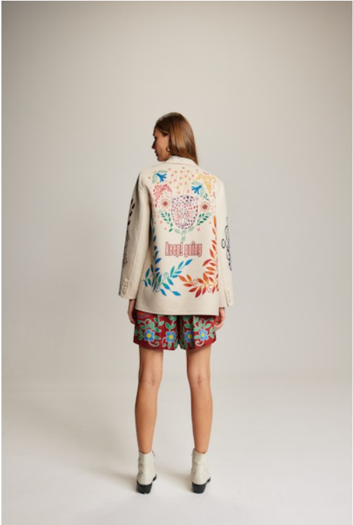 me369 veste laine Juliana shipibo