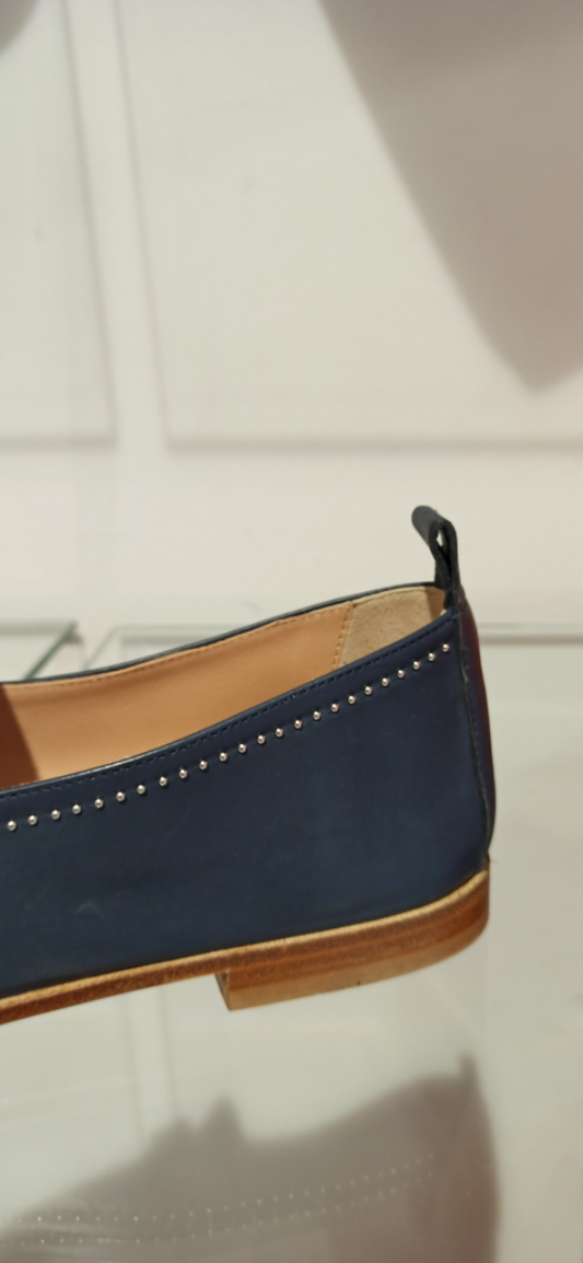 fru.it mocassin en cuir très souple marine