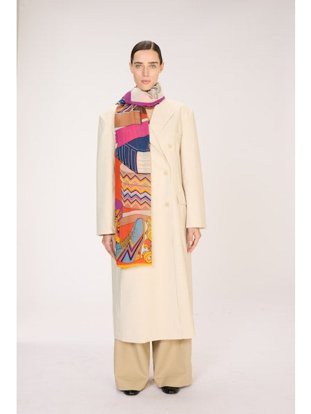 inoui editions foulard étole 100 % laine atelier