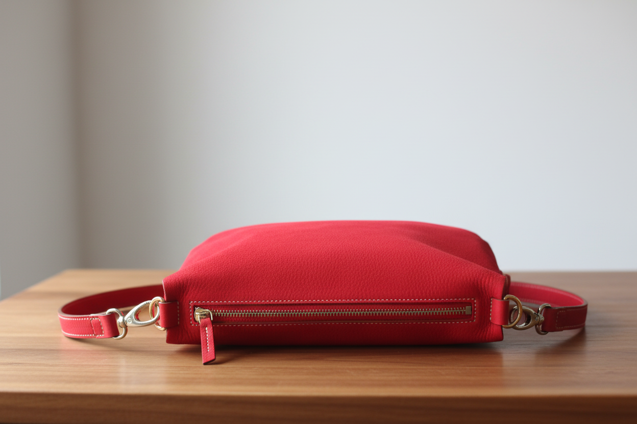 Un sac hobo chic que vous adopterez pour sa grande capacité de rangement grâce à sa poche centrale. En cuir de taurillon nubuck, ce sac ravira les adeptes des sacs style fourre-tout. Proposé en plusieurs coloris, vous trouverez certainement l’accessoire mode assorti à votre tenue. De couleur pep’s orange, il rehausse et réchauffe l’ensemble d’une tenue vestimentaire.