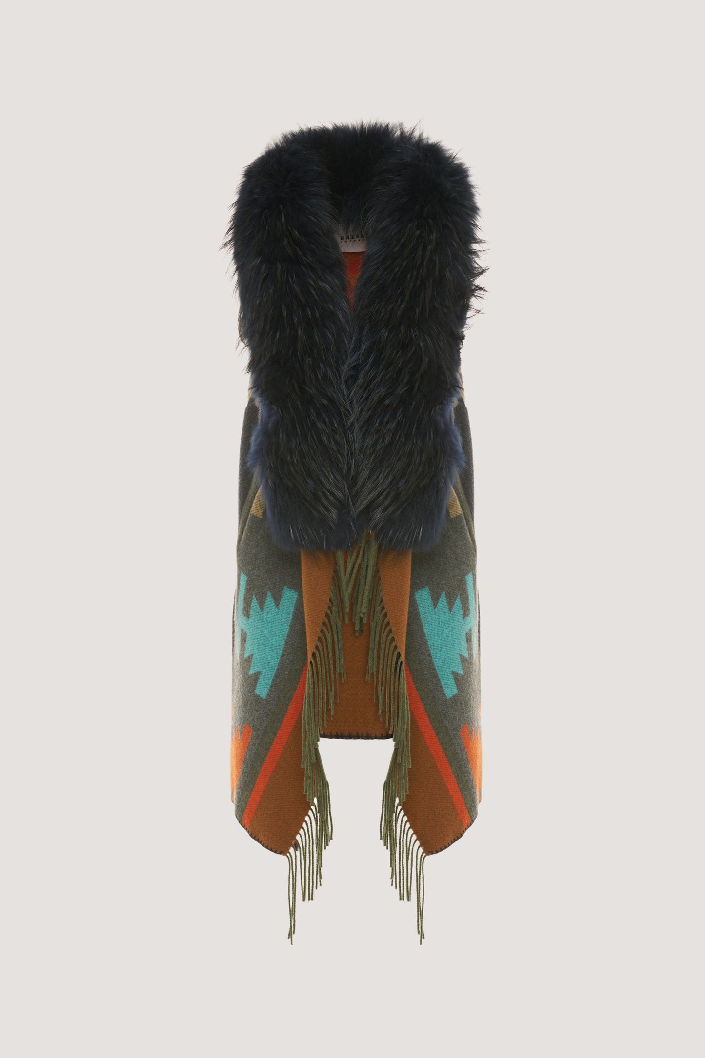 Parka Courte Kaki Bazar Deluxe avec Gilet Détachable – Look Boho Chic Élégant