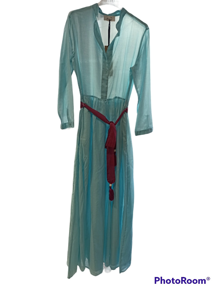 niu robe popeline coton longue