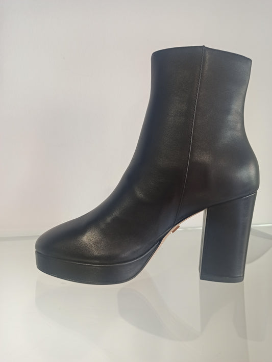 lola cruz boots plateforme noire