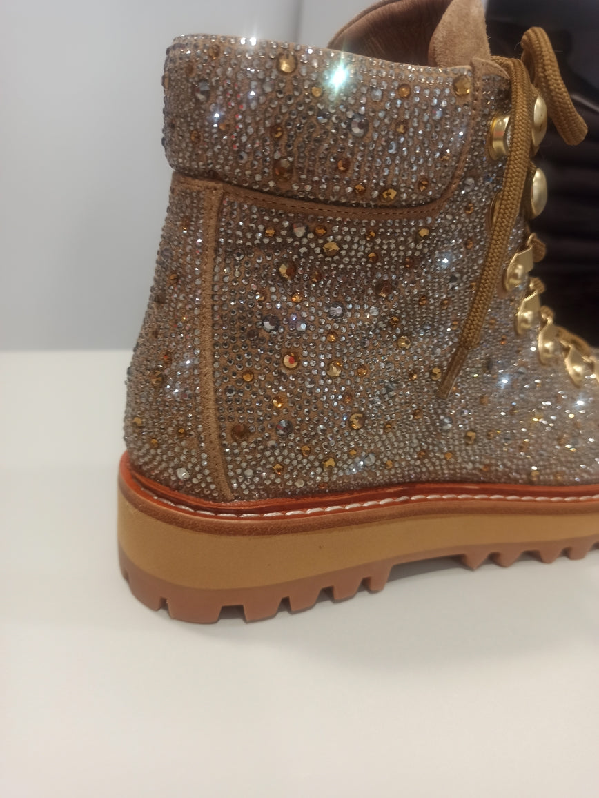 lola cruz bottines strass