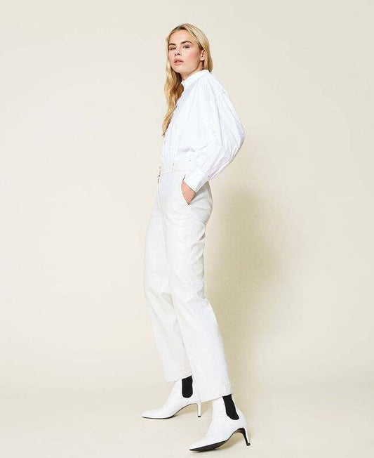 twinset pantalon simili snow