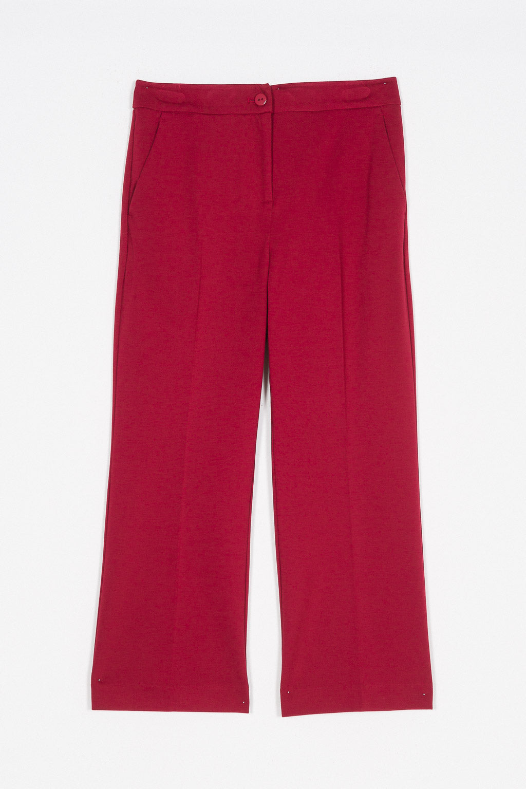 twinset pantalon groseille foncé