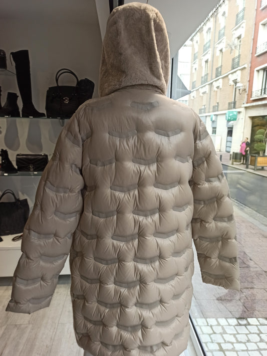 ventcouvert parka façon astrakan