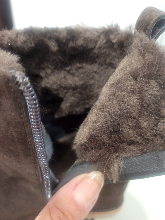 lola cruz bottines fourrée