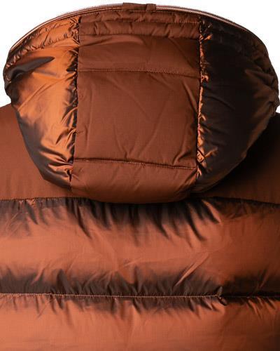 milestone doudoune longue shiny sans manches