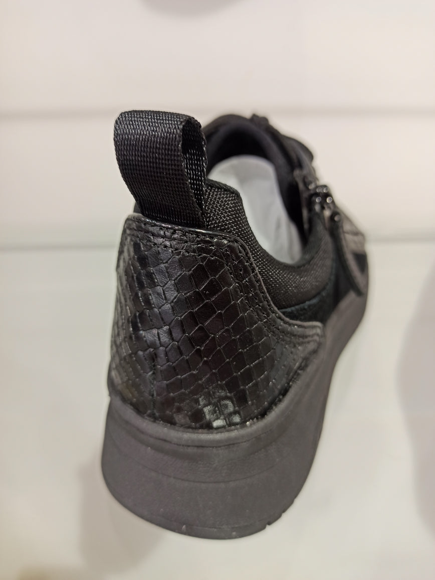 michael kors sneakers noires fermeture éclair