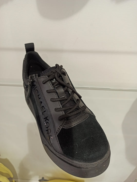michael kors sneakers noires fermeture éclair