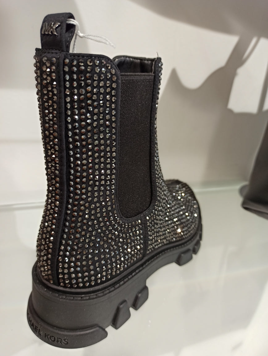 michael kors bottines ridley strass