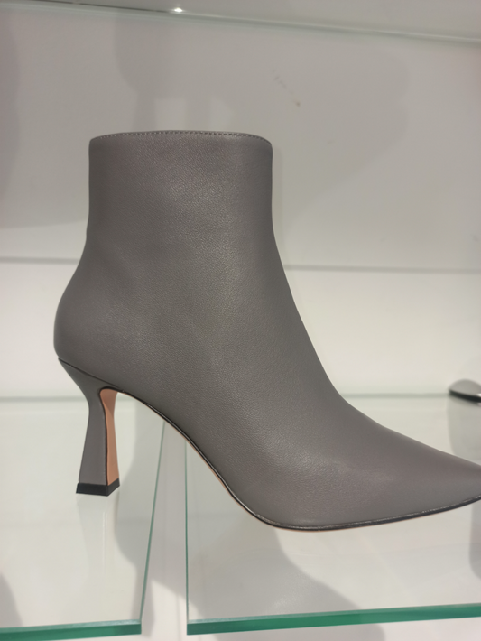 lola cruz bottine cuir gris