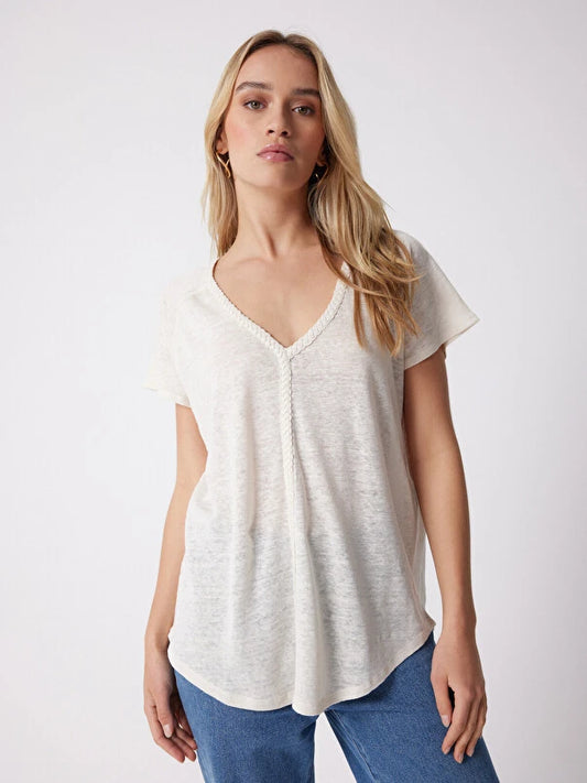 notshy t-shirt paula 100% lin