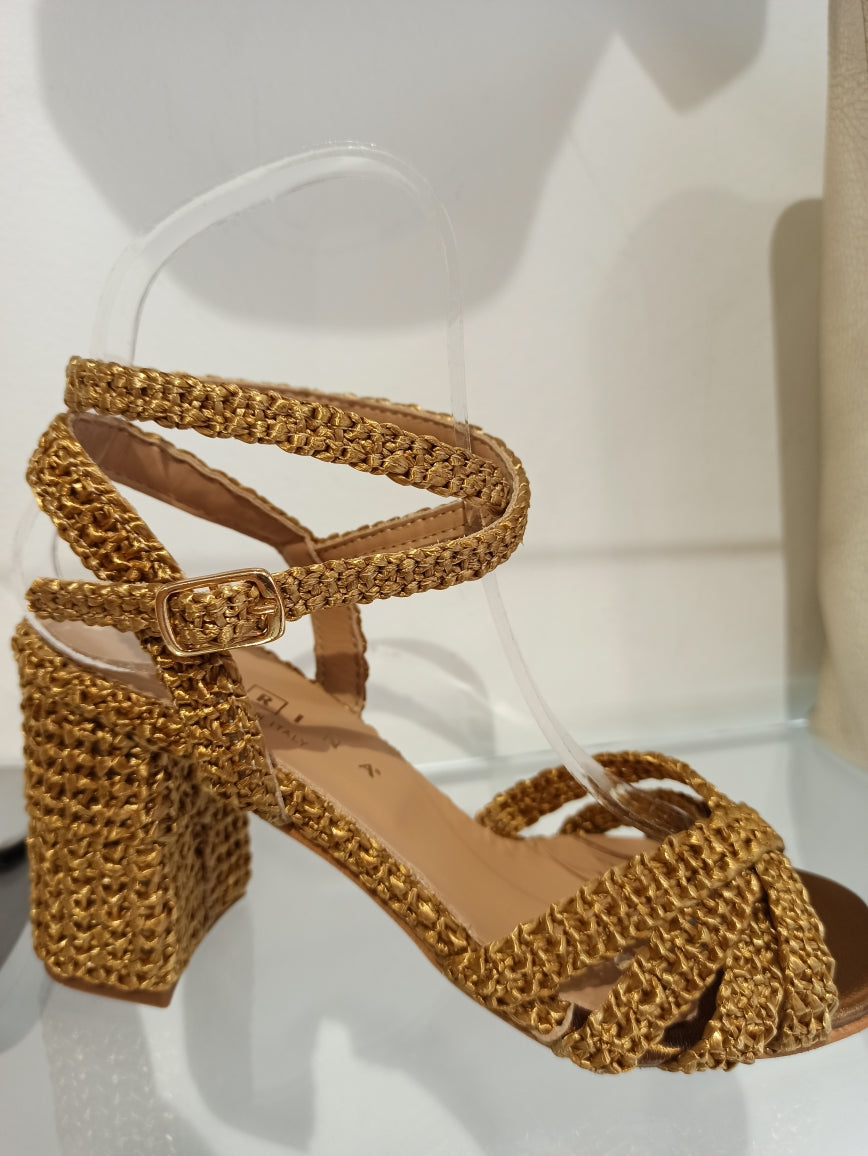 fiorina raffia bronze