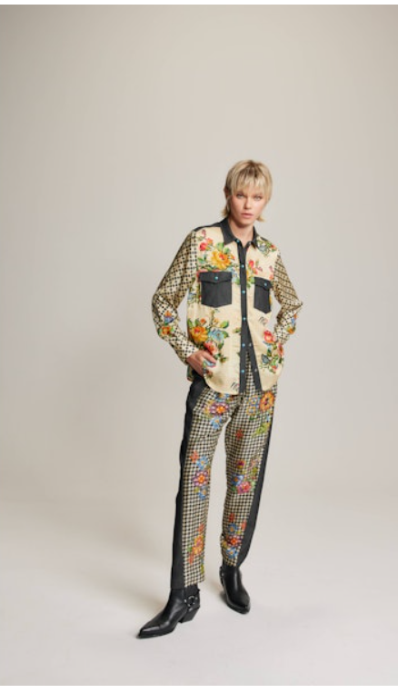 me369 chemise KAI black denim