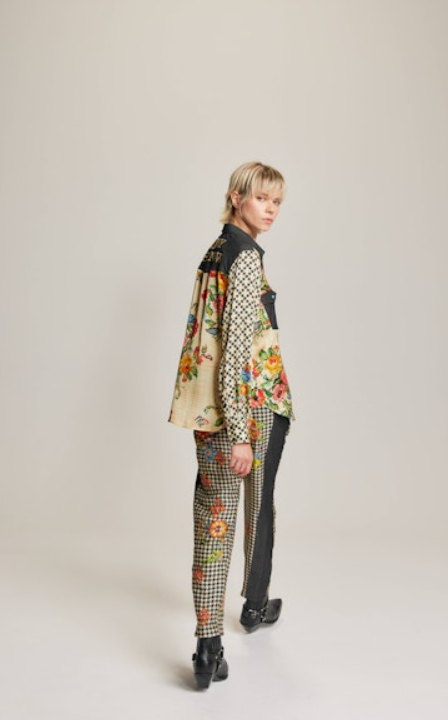 me369 chemise KAI black denim