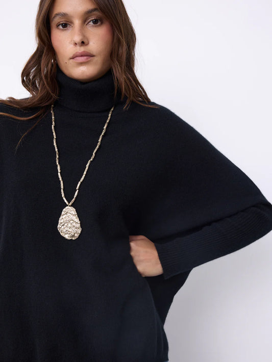 notshy pull col montant 100 % cachemire margareth