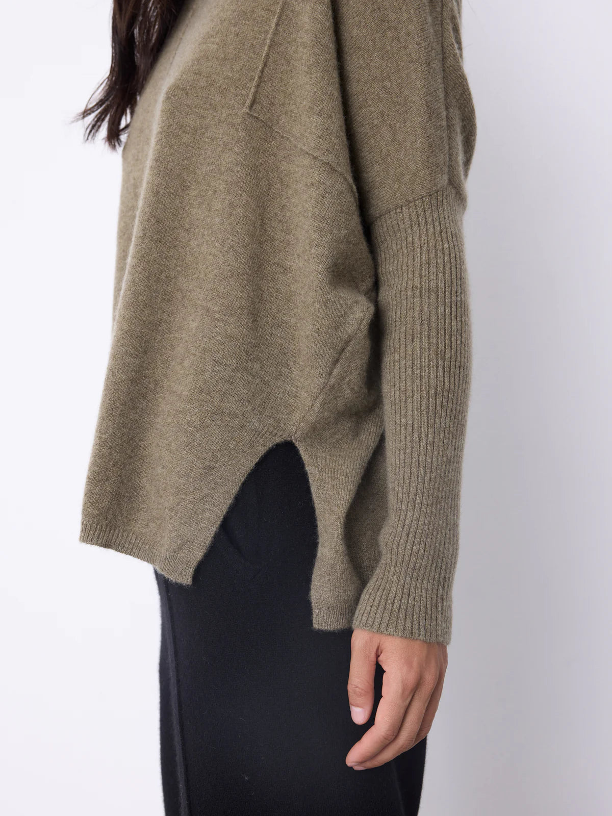 notshy pull femme 100 % cachemire 2 fils bourna