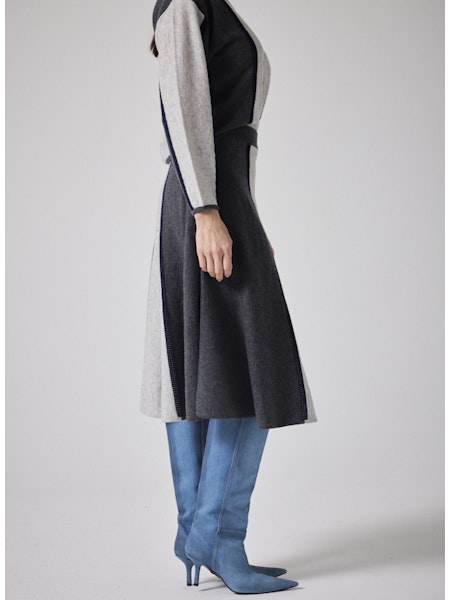 notshy jupe laine et cachemire  Klint