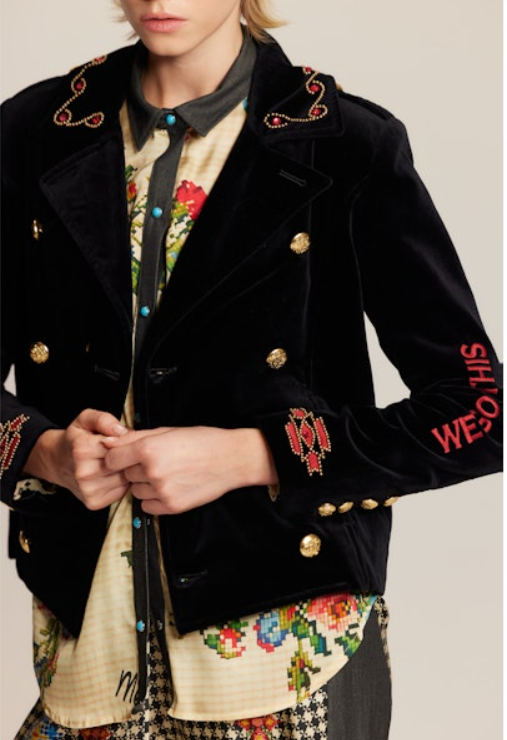 me369 veste courte noire