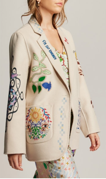 me369 veste laine  Juliana shipibo