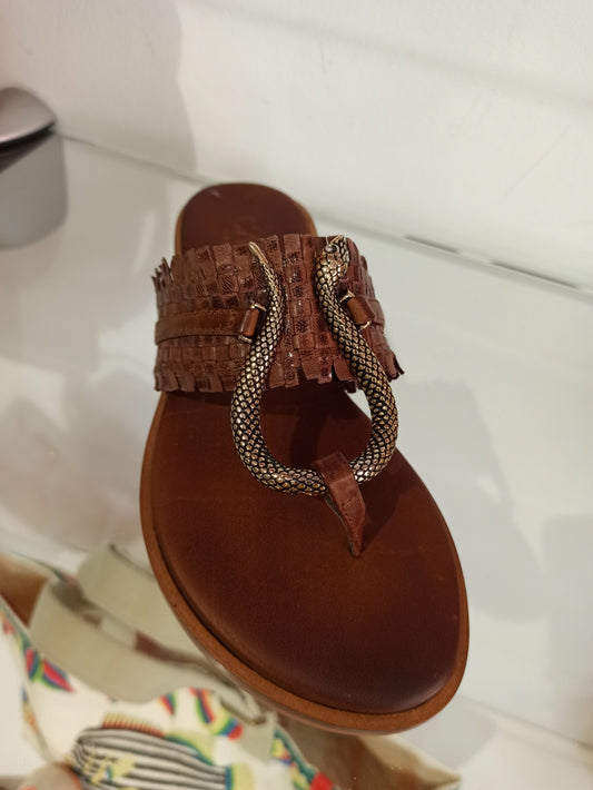 caryatis greek sandal