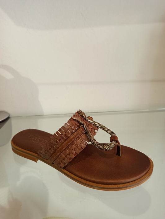 caryatis greek sandal