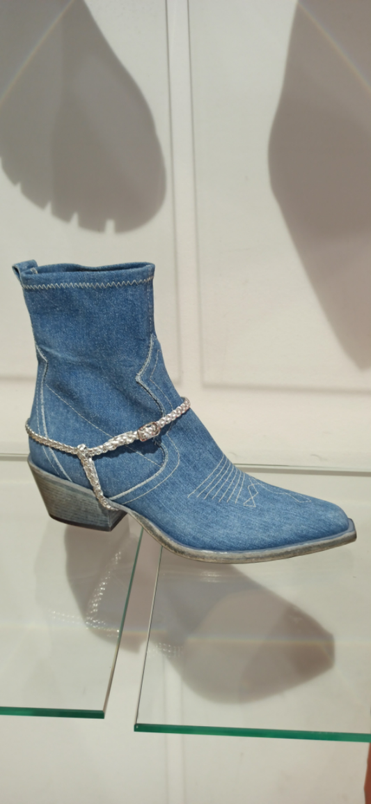fru.it bottines d'été en jean