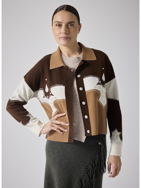 notshy veste femme laine et cachemire aaron