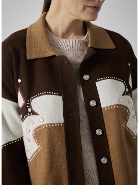 notshy veste femme laine et cachemire aaron