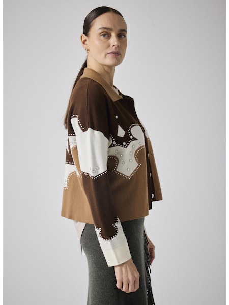 notshy veste femme laine et cachemire aaron