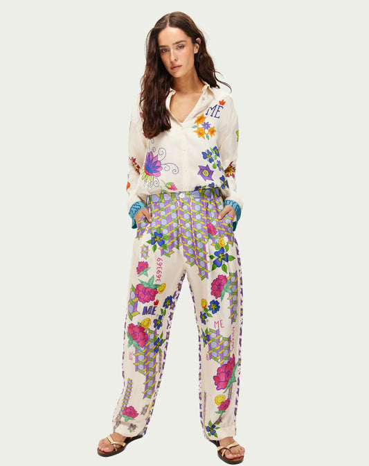 ME 369 Chemisier Oversize Aurora Colection Markers