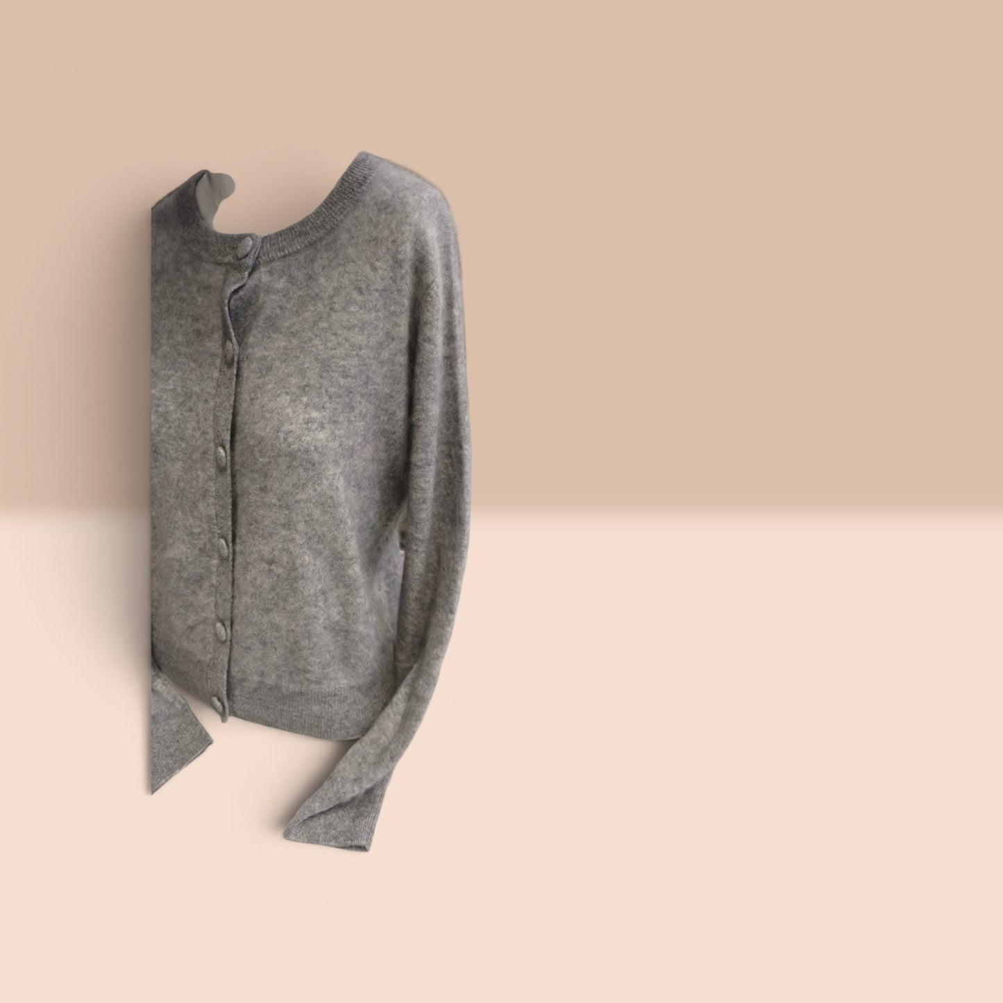 notshy cardigan breeze gris perle