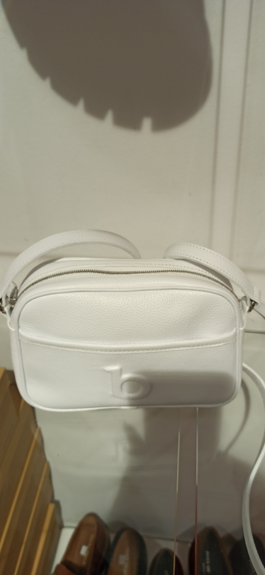 Sac À Caméra Berthille Maison Française En Cuir Grainé Avec Bandoulière Réglable, 21x16x6 CM