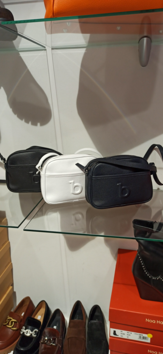 Sac À Caméra Berthille Maison Française En Cuir Grainé Avec Bandoulière Réglable, 21x16x6 CM