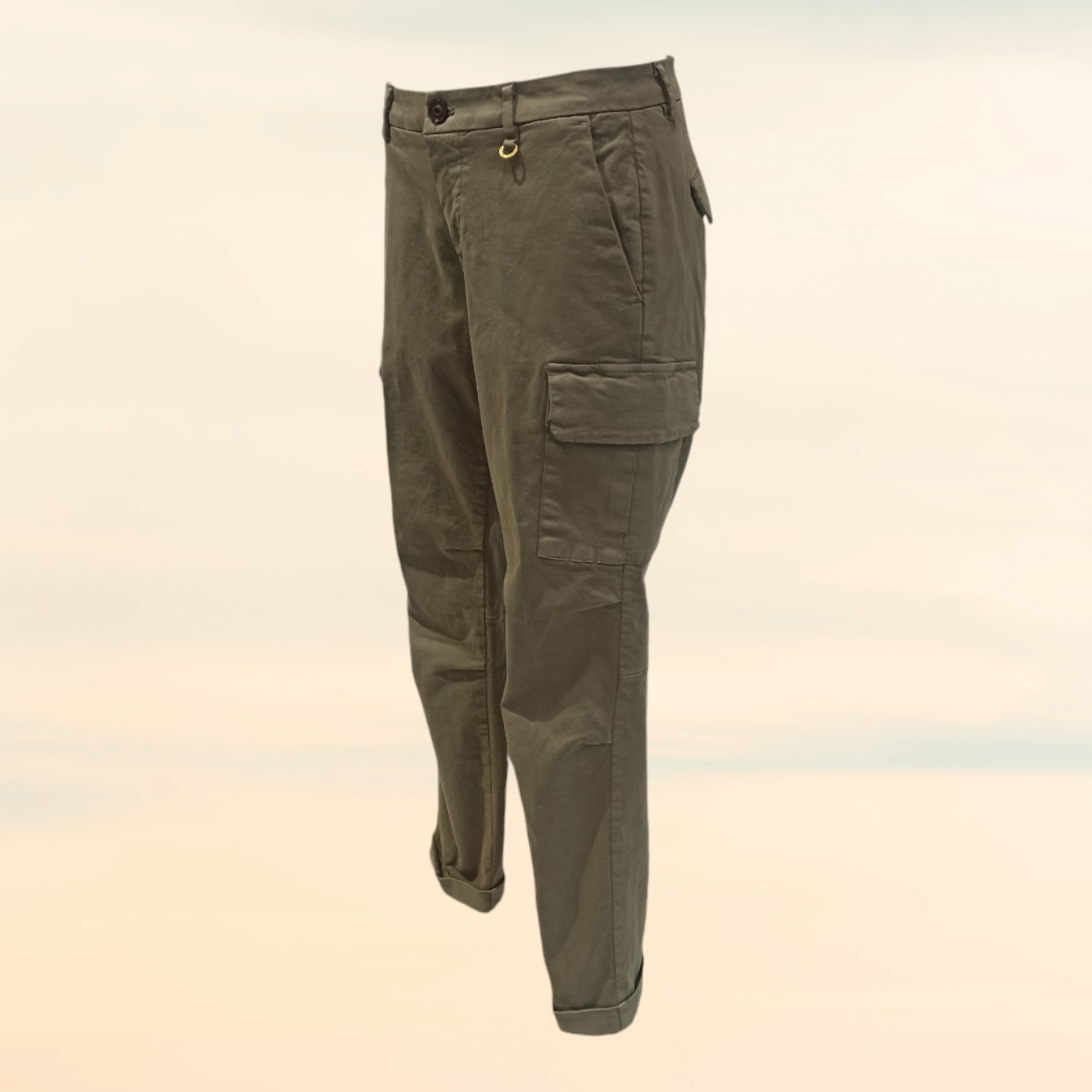 mason's pantalon cargo kaki