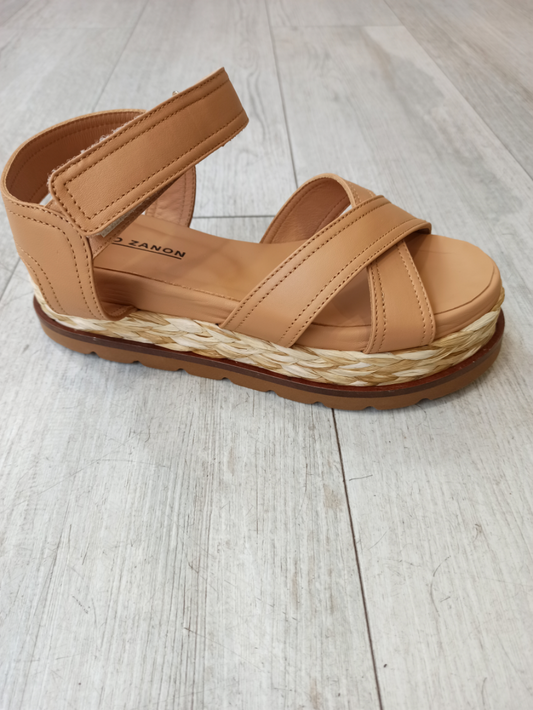 elvio zanon sandales compensées