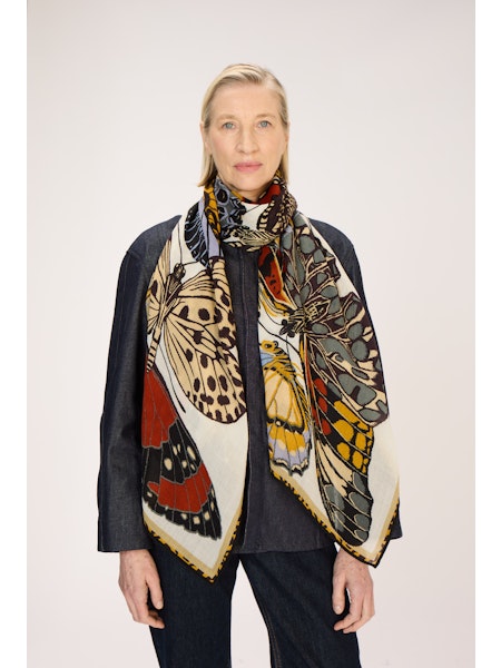 inoui editions foulard papillons