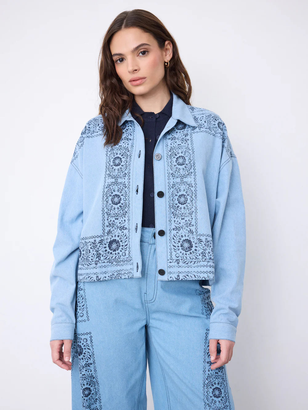 NOTSHY Veste en Jean Jazz 100% coton