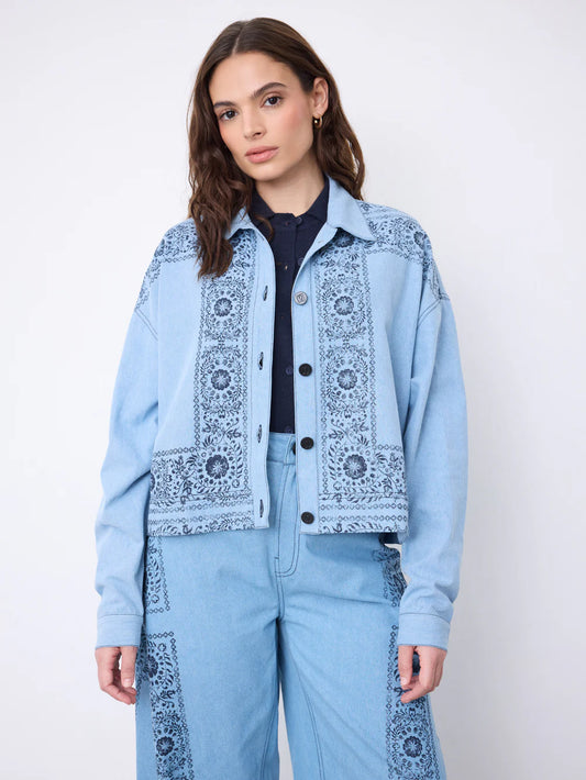 NOTSHY Veste en Jean Jazz 100% coton