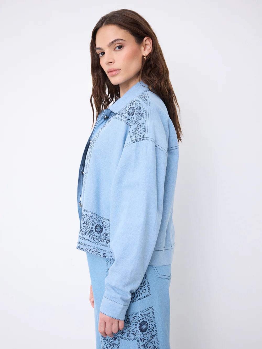 NOTSHY Veste en Jean Jazz 100% coton