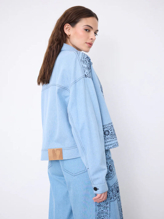 NOTSHY Veste en Jean Jazz 100% coton