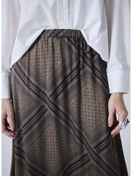 notshy jupe effet satiné  viscose  cody