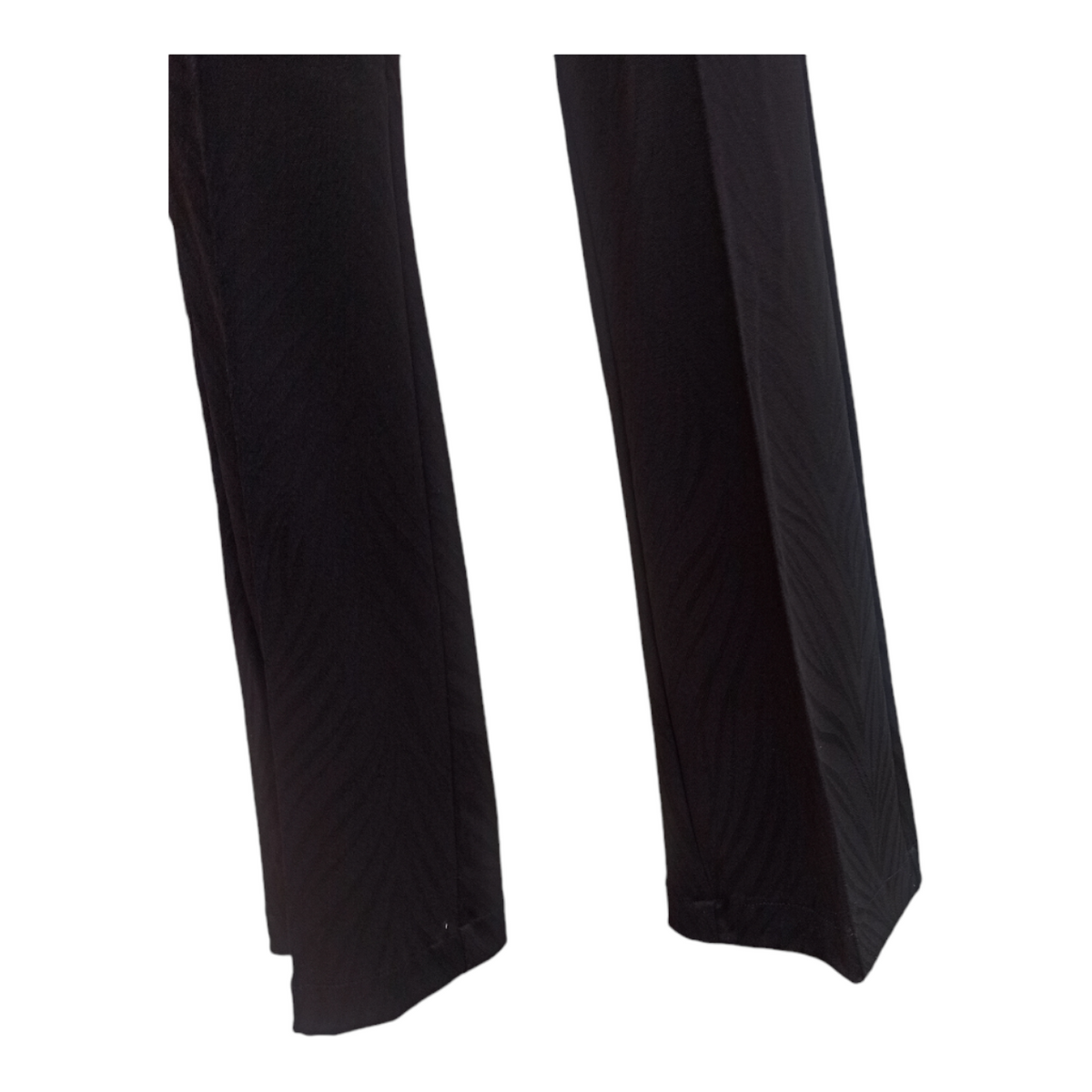 Mason's pantalon noir, pantalon noir taille élastique femme, détail de la ceinture logo Mason's