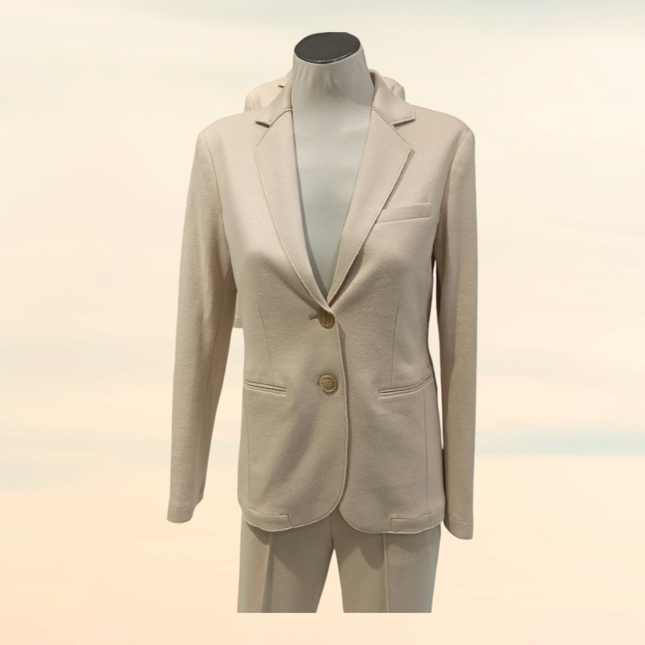 mason's veste de tailleur beige