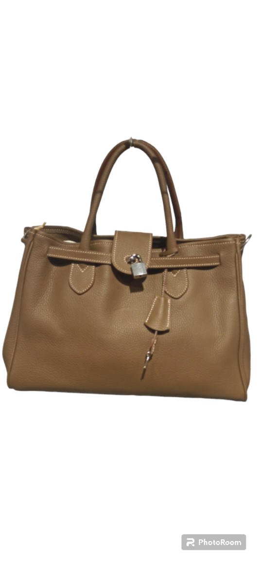 charles et charlus sac en cuir grainé modèle riviera chic et intemporel