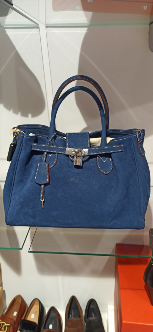 charles et charlus sac à main femme en cuir nubuck Modèle Rivièra